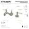 Kingston Brass KS941PL 8 to 16" Widespread Bathroom Faucet, Polished Chrome KS941PL - alternate 2